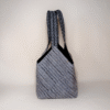 grey wool handbag